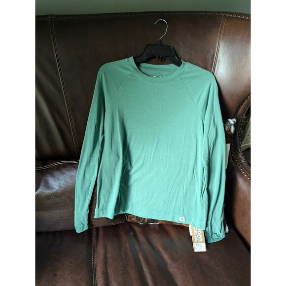 Duck Camp Women's Duck Camp Bamboo Crewneck Sweatshirt Sea Drift SMALL - Picture 1 of 3